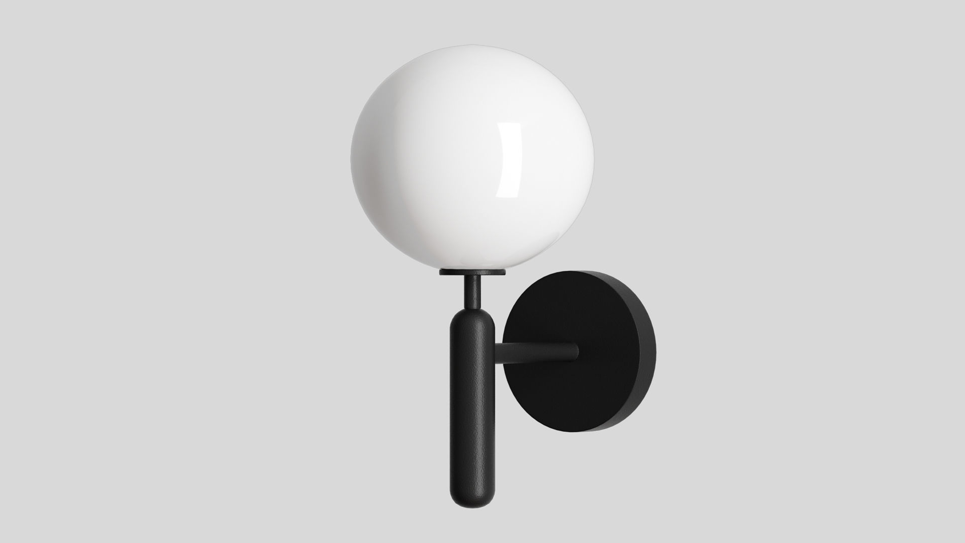 Nuura Miira Opal Wall Lamp 3D model_4