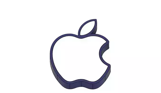 Apple marquee light