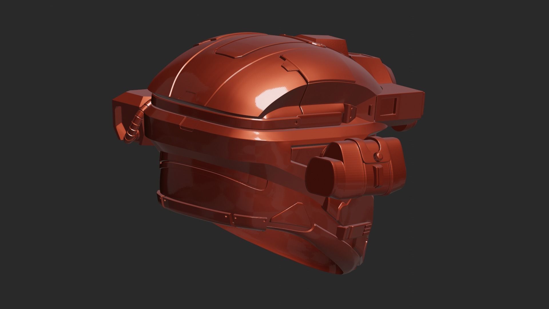 Halo Operator 3D print model_6