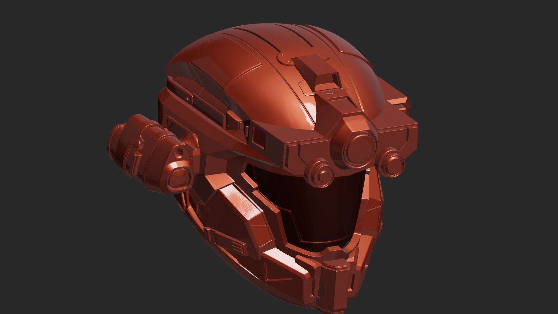 Halo Operator 3D print model_2