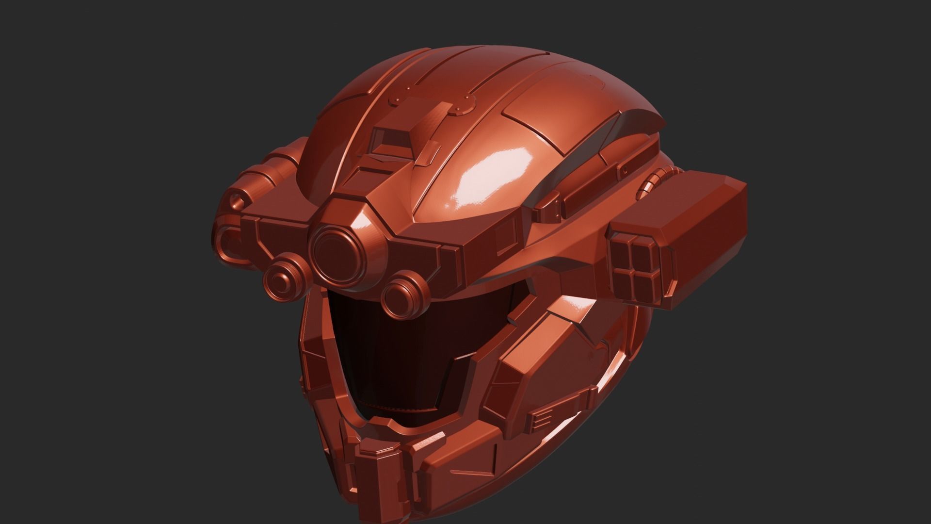 Halo Operator 3D print model_1