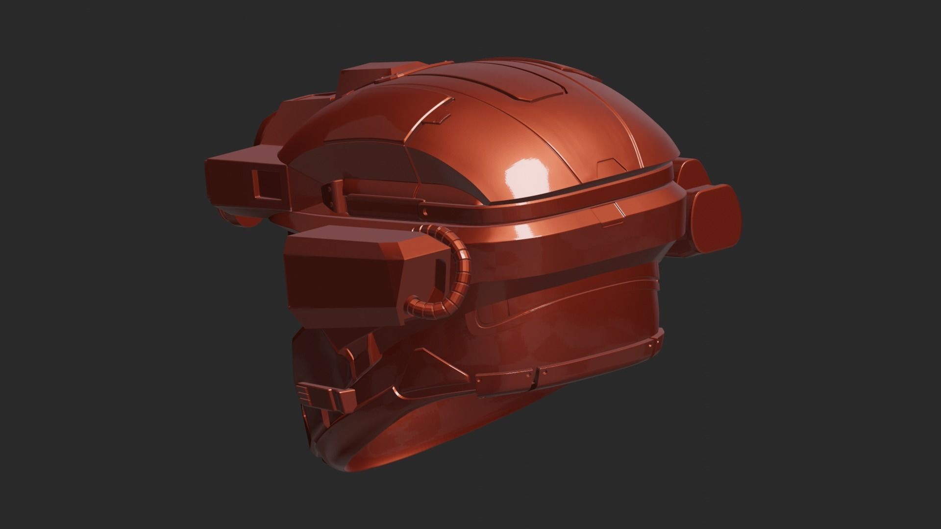Halo Operator 3D print model_5