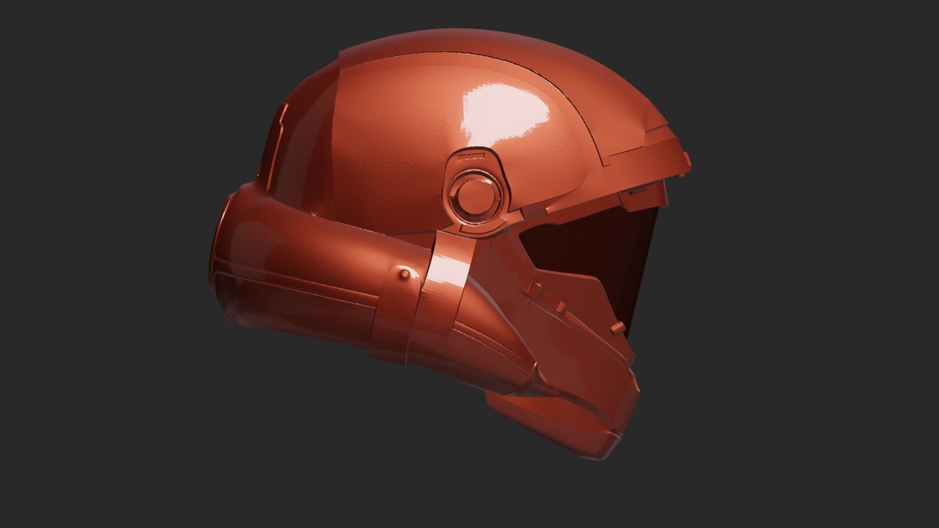 Halo Buck ODST 3D print model_3