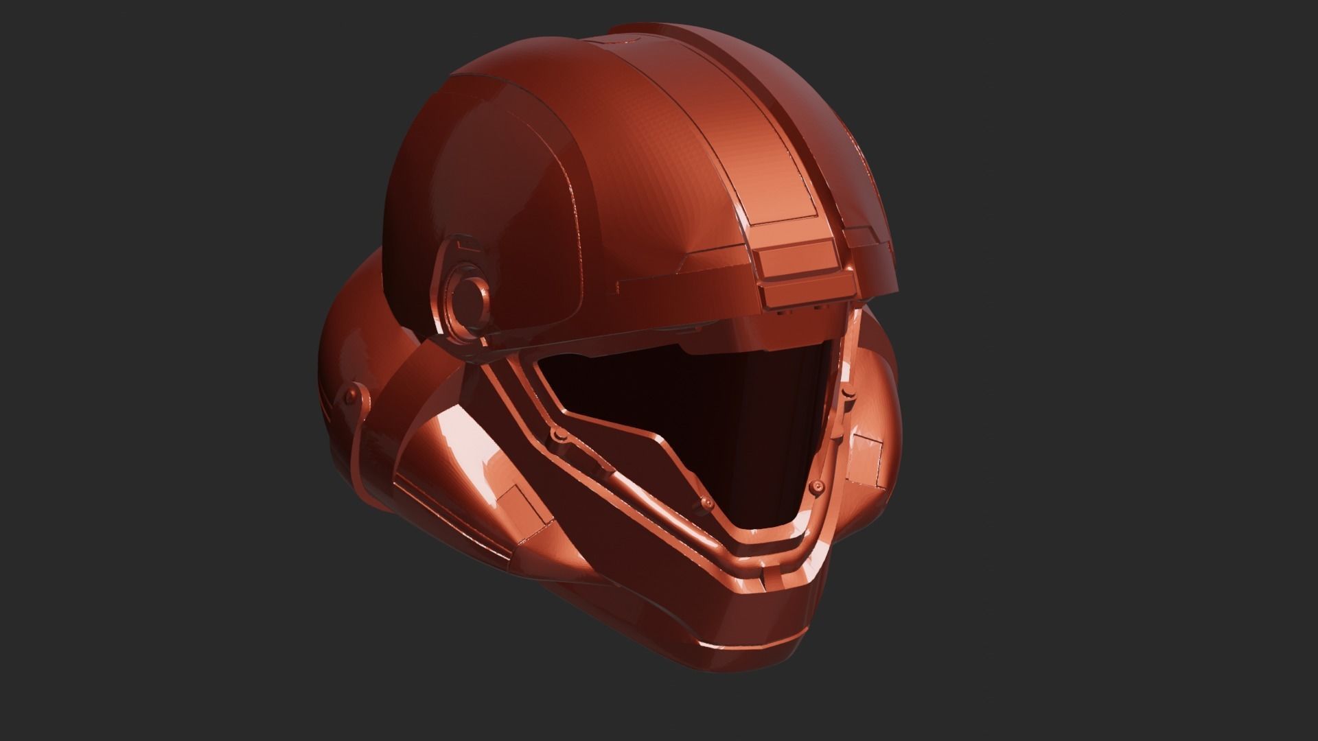 Halo Buck ODST 3D print model_2