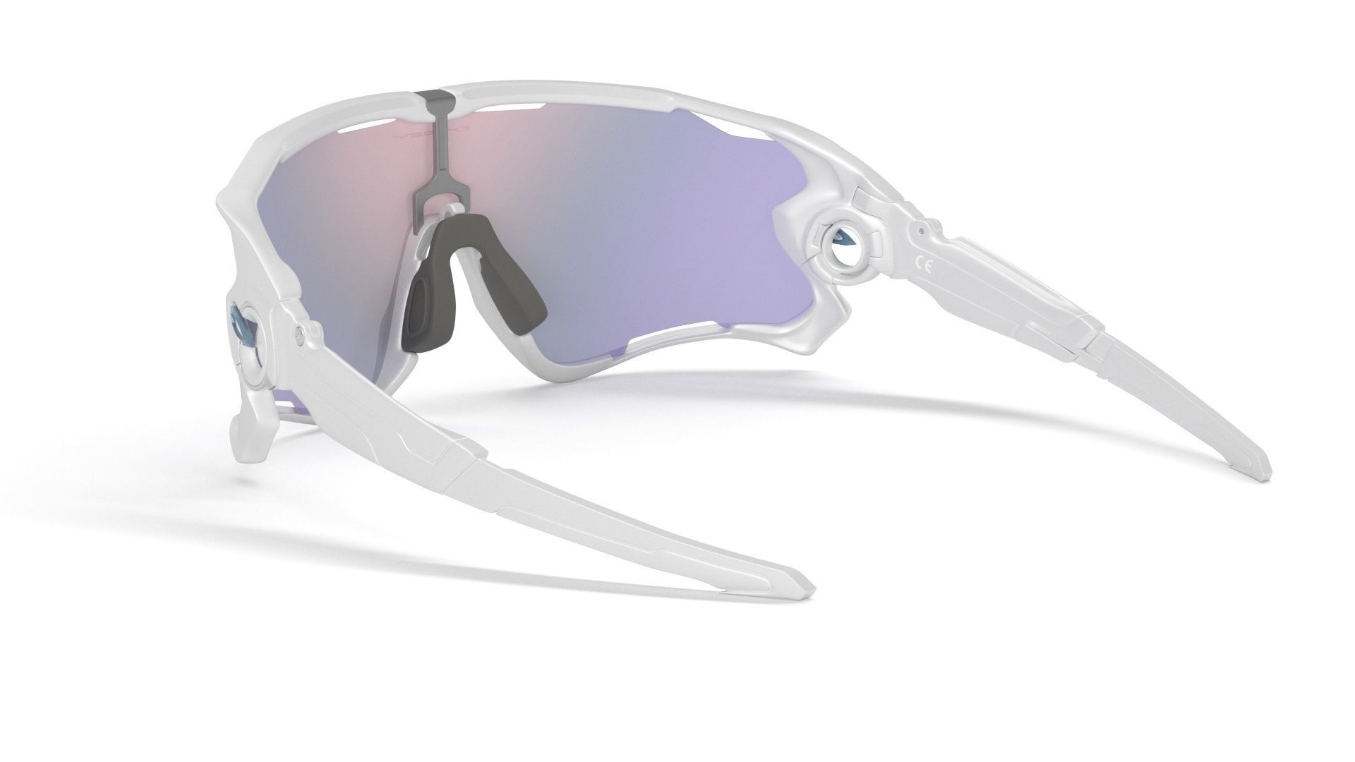 Sunglass Jawbreaker Prizm Snow Sapphire Lenses Polished White 3D model_25