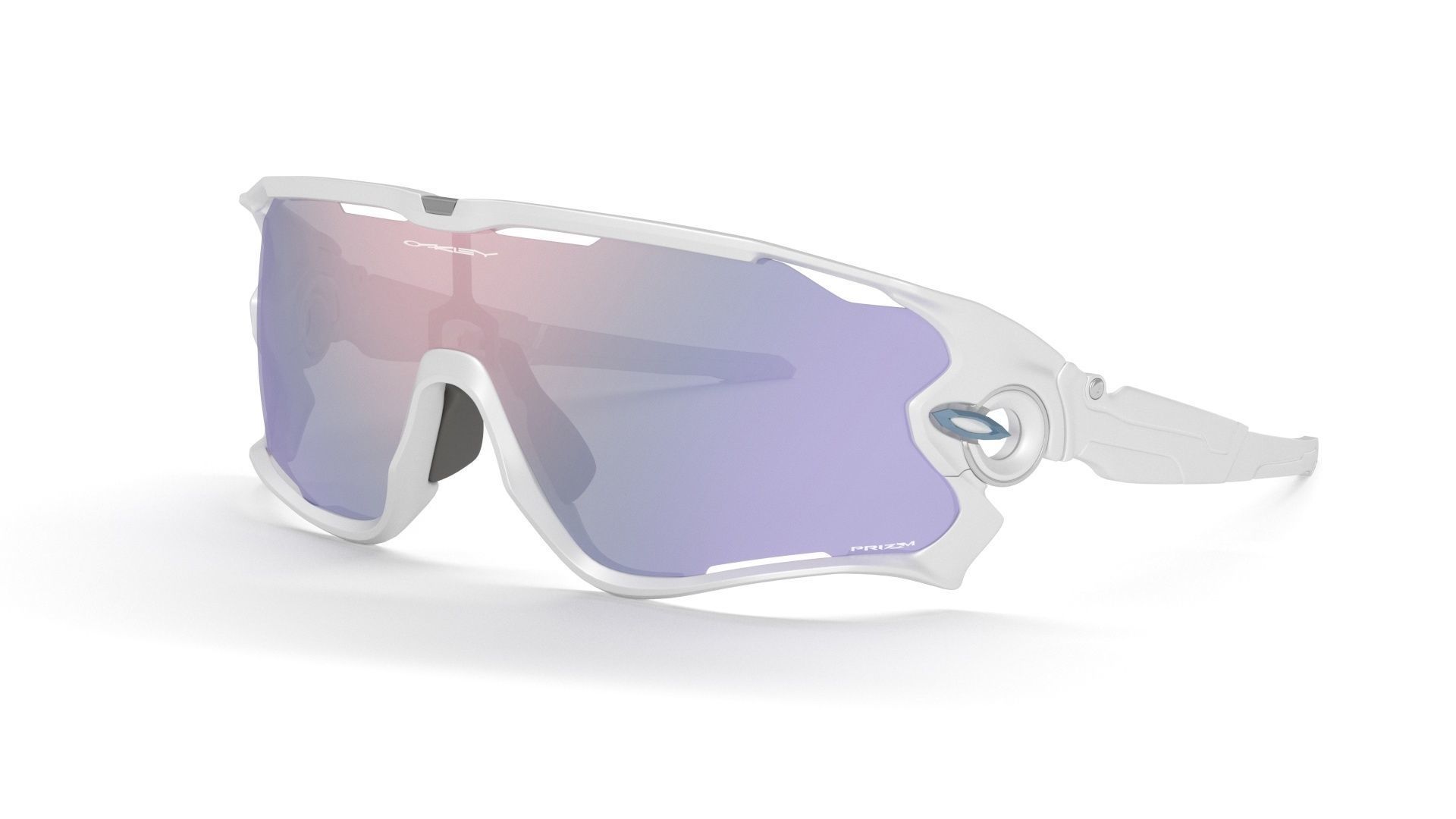 Sunglass Jawbreaker Prizm Snow Sapphire Lenses Polished White 3D model_31
