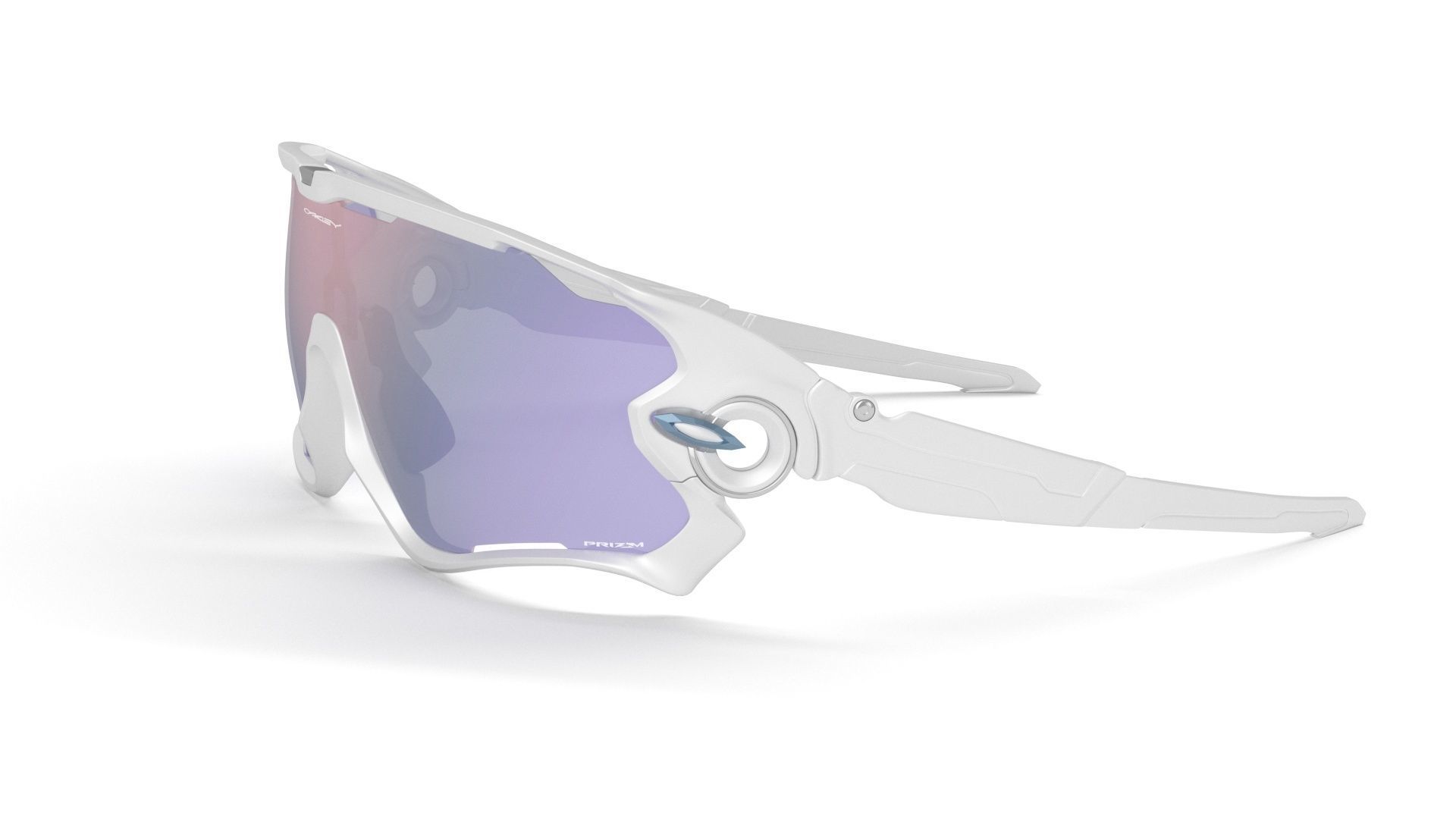 Sunglass Jawbreaker Prizm Snow Sapphire Lenses Polished White 3D model_28