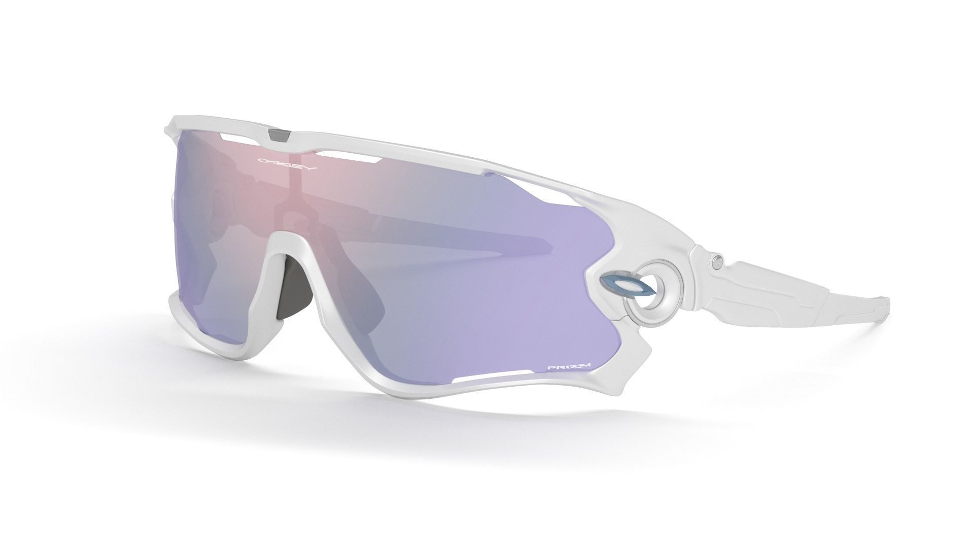 Sunglass Jawbreaker Prizm Snow Sapphire Lenses Polished White 3D model_30