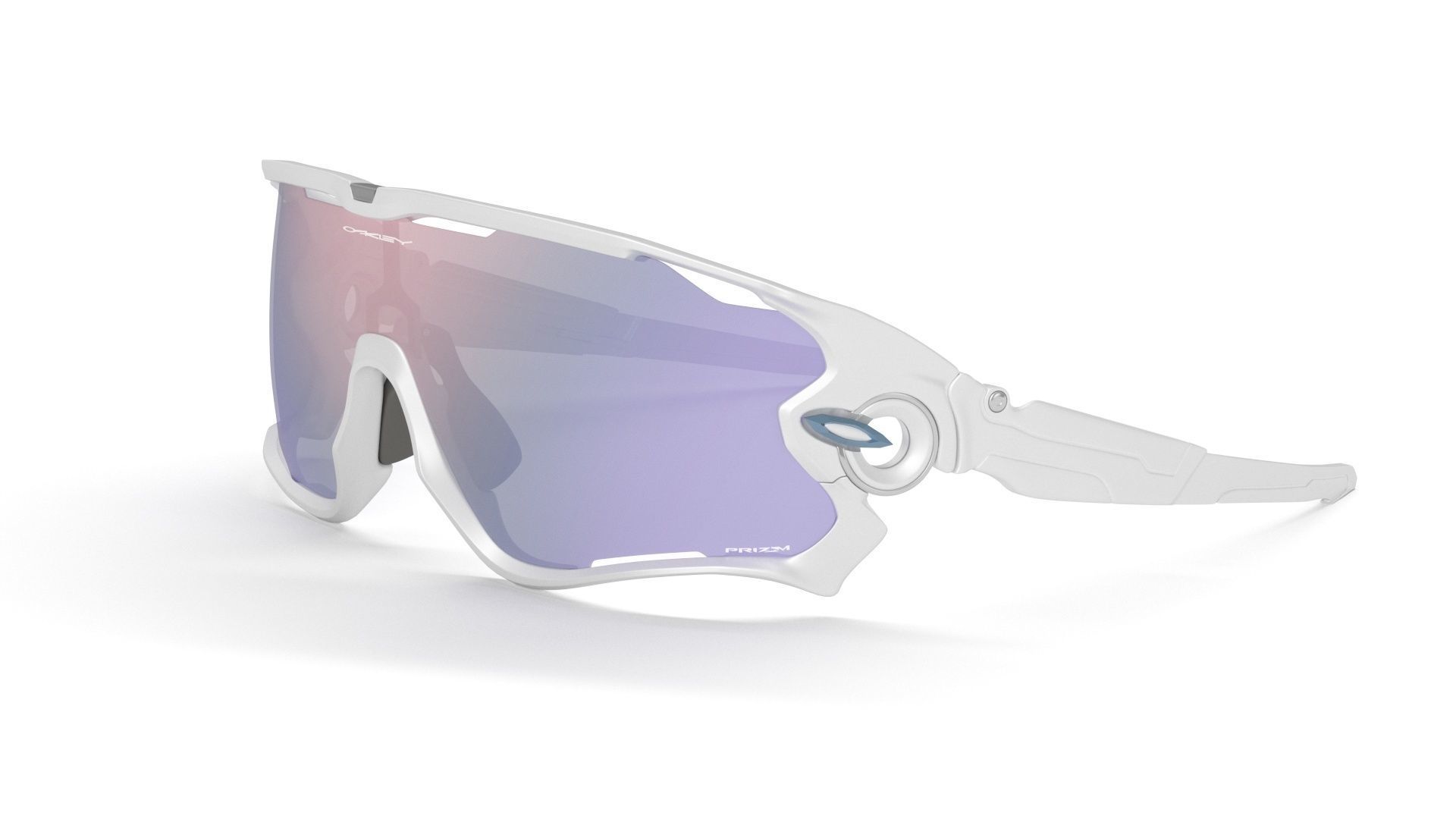 Sunglass Jawbreaker Prizm Snow Sapphire Lenses Polished White 3D model_29