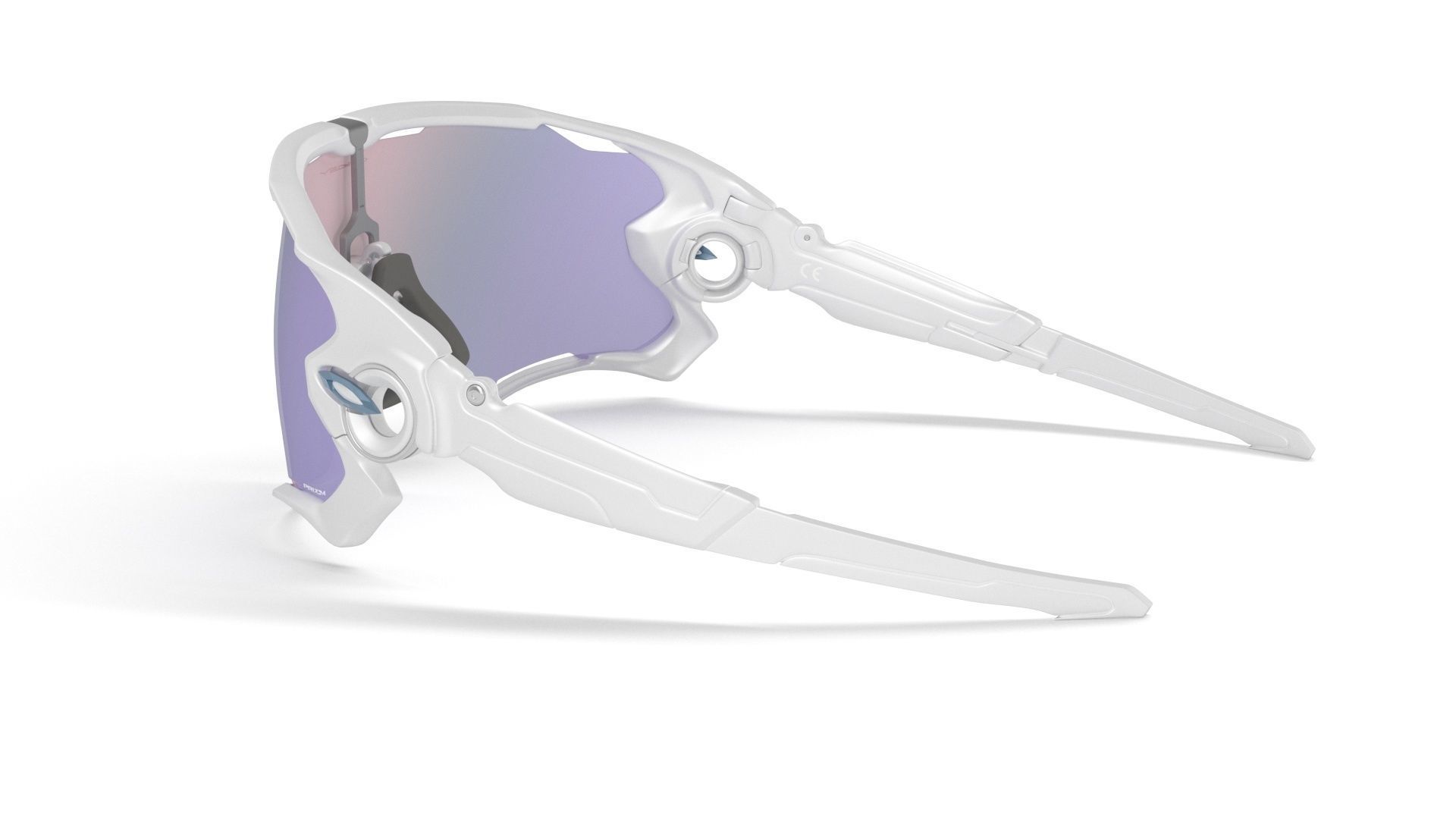 Sunglass Jawbreaker Prizm Snow Sapphire Lenses Polished White 3D model_26