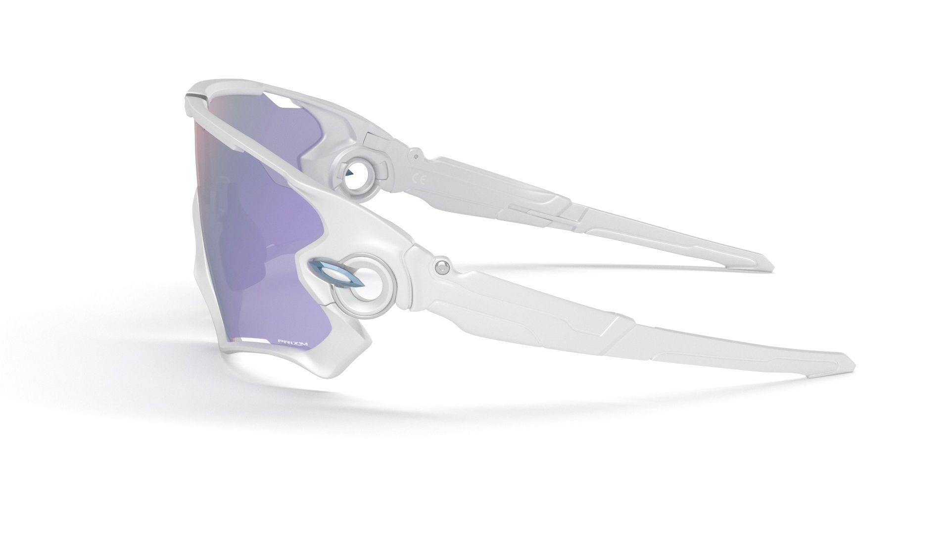 Sunglass Jawbreaker Prizm Snow Sapphire Lenses Polished White 3D model_27