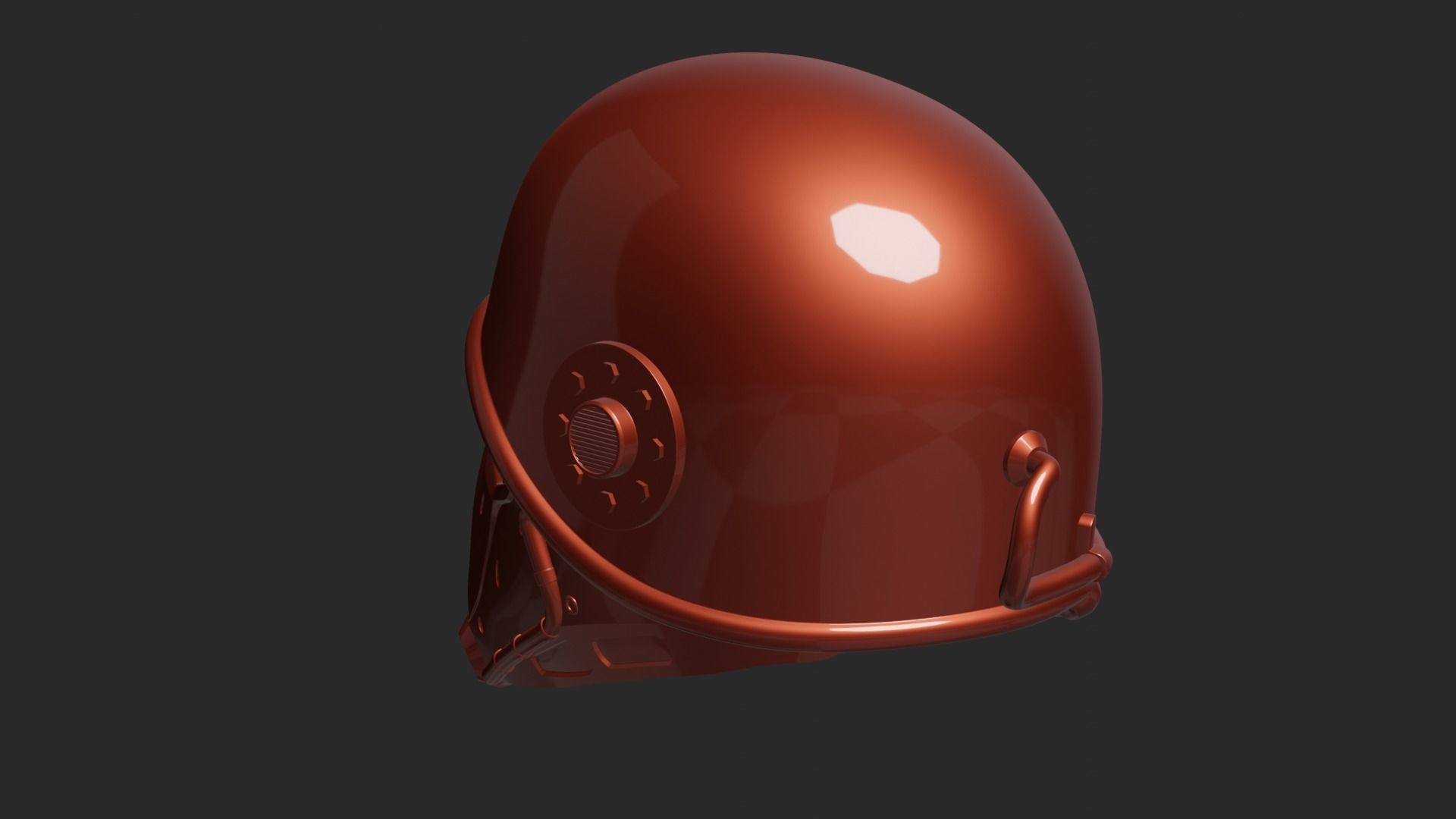 Fallout Helmet 3D print model_5