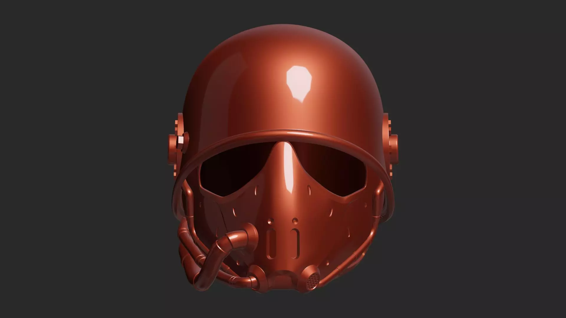 Fallout Helmet 3D print model_0