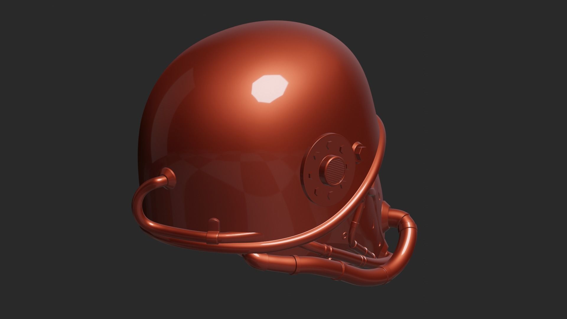 Fallout Helmet 3D print model_6