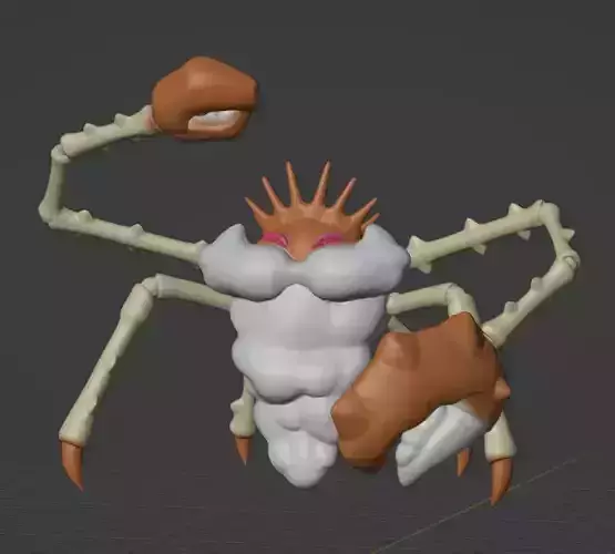 Kingler Gigantamax 3D print model