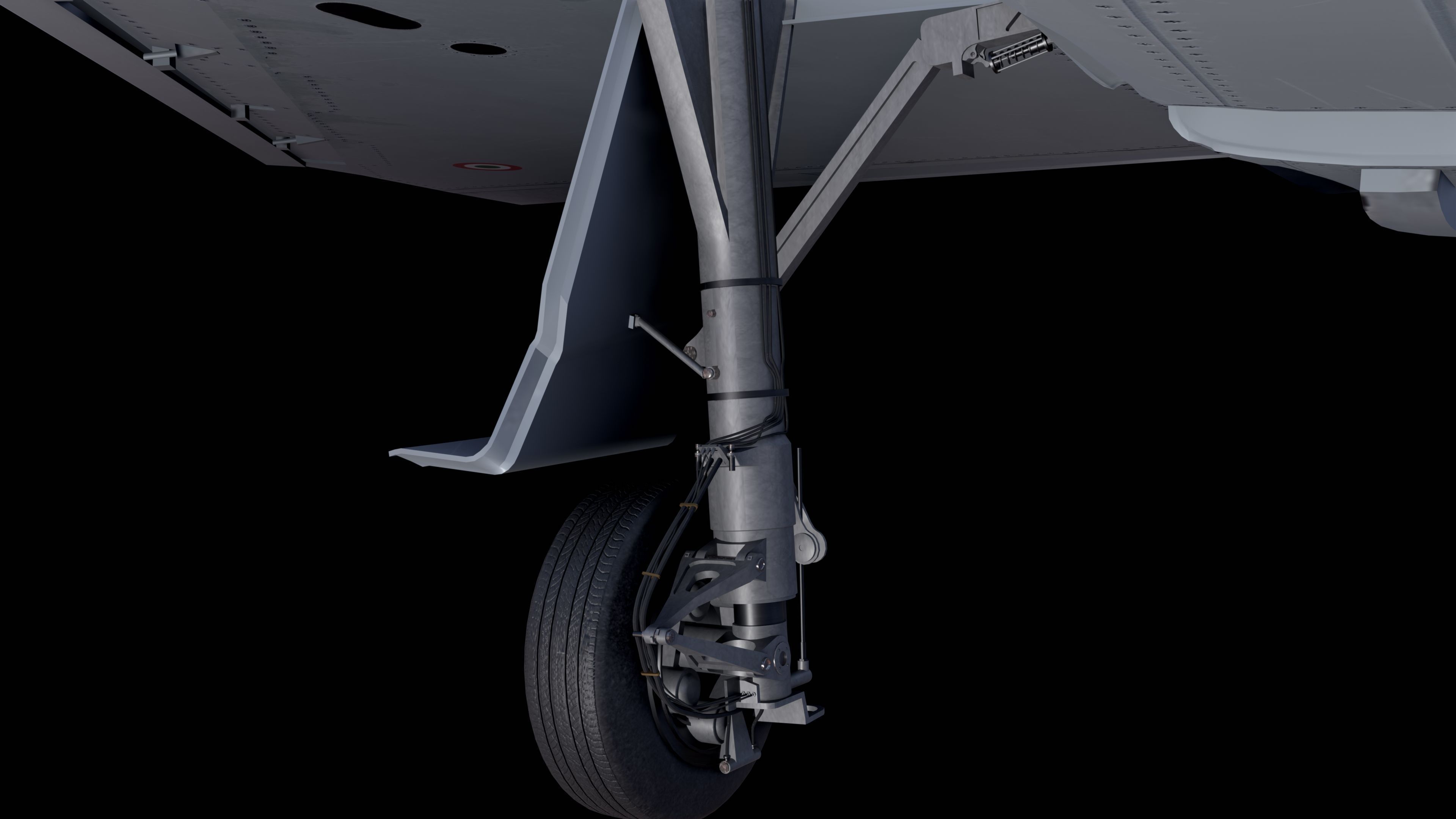 EuroFighter Typhoon - Fully Rigged- high resolution textures  Low-poly 3D model_16