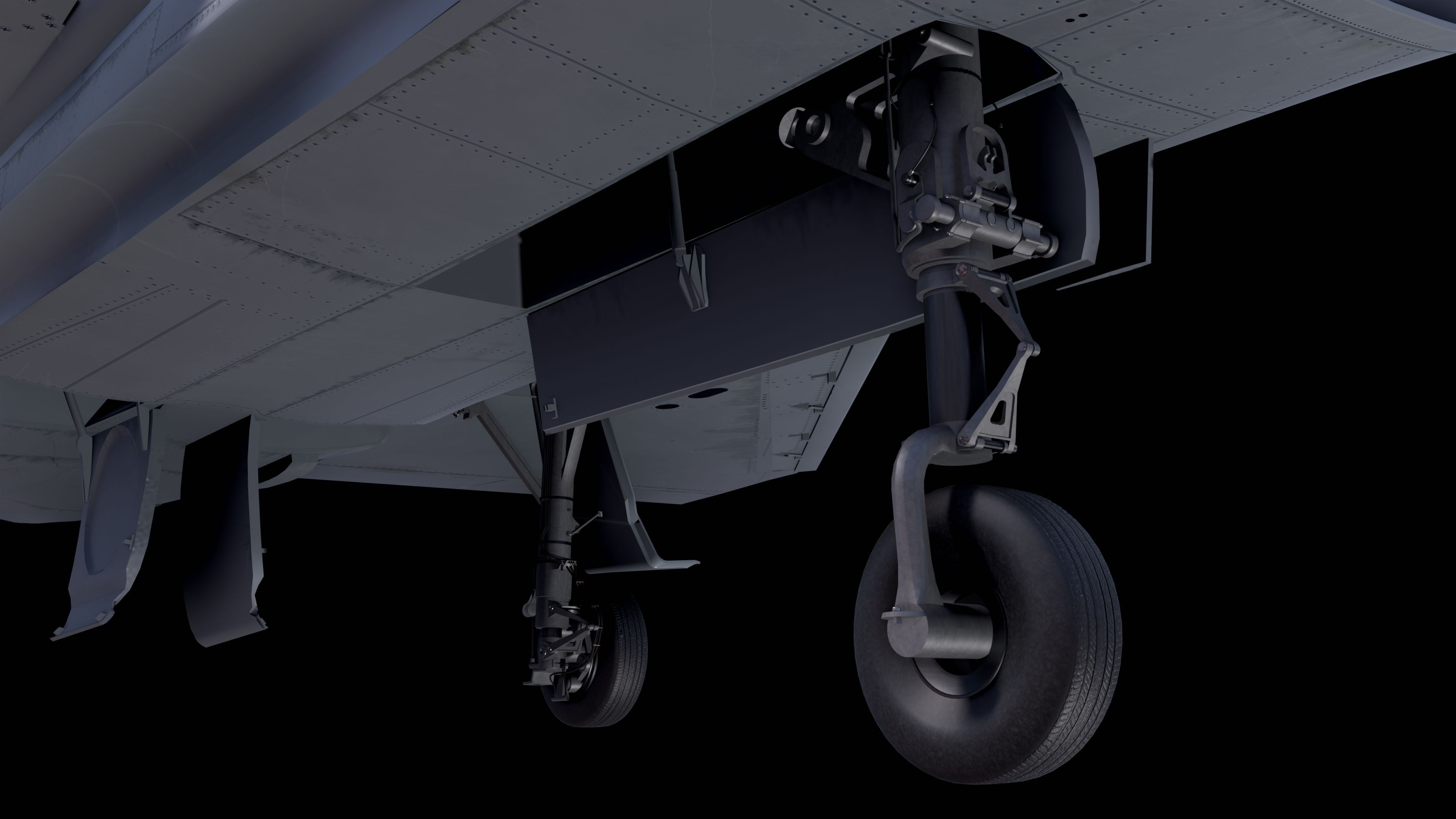 EuroFighter Typhoon - Fully Rigged- high resolution textures  Low-poly 3D model_19