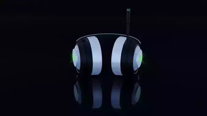 Headphone Razer 3D Model