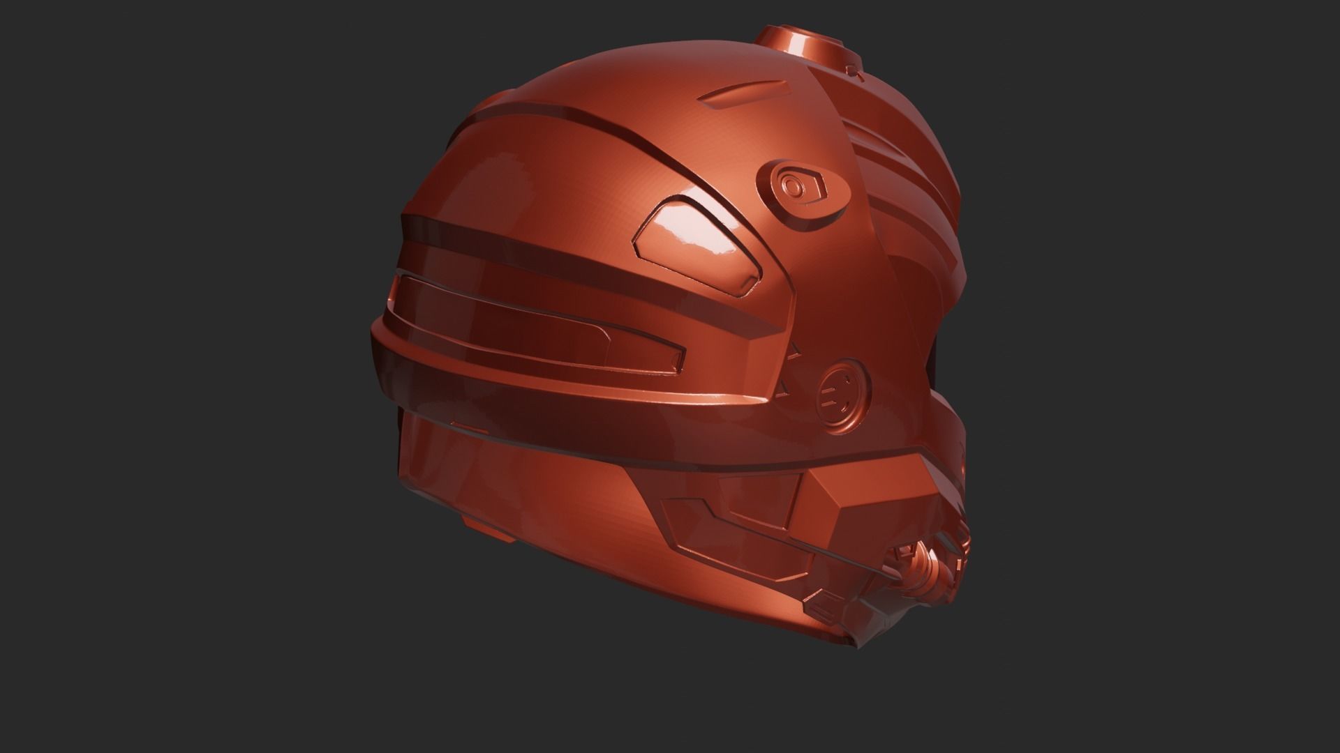 Halo CQB Helmet 3D print model_6