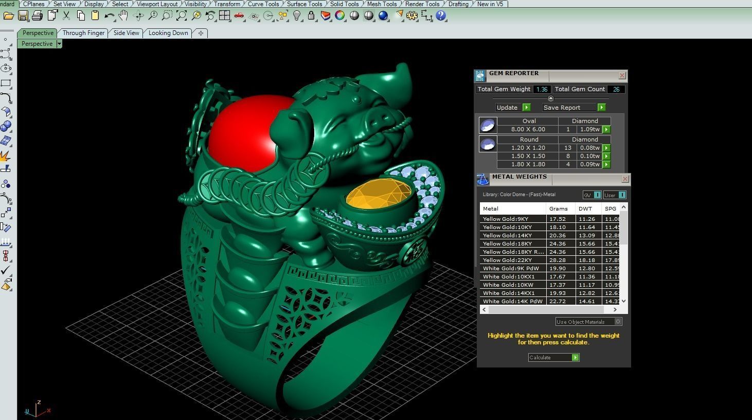 nhan con heo 3D print model_1