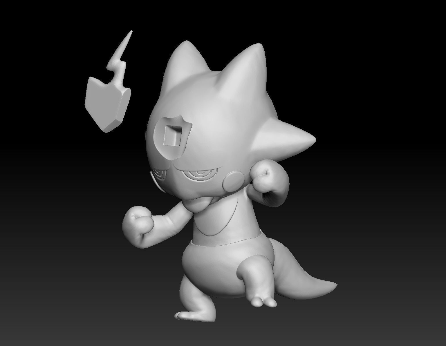 Pokemon Toxel Toxtricity 3D print model_2