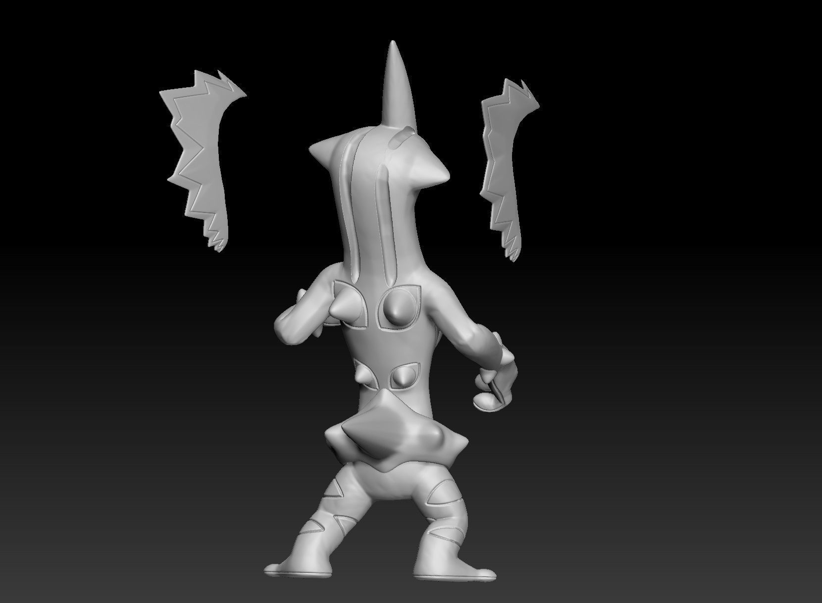 Pokemon Toxel Toxtricity 3D print model_6