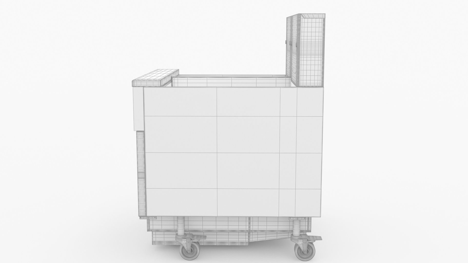 Ultrafryer UG14 Commercial Fryer 3D model_9