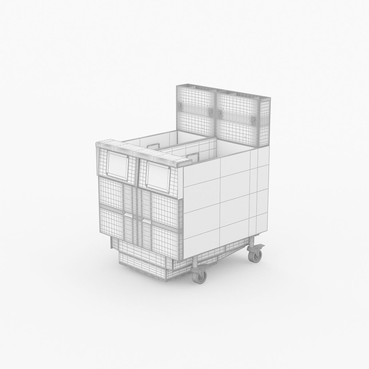Ultrafryer UG14 Commercial Fryer 3D model_33