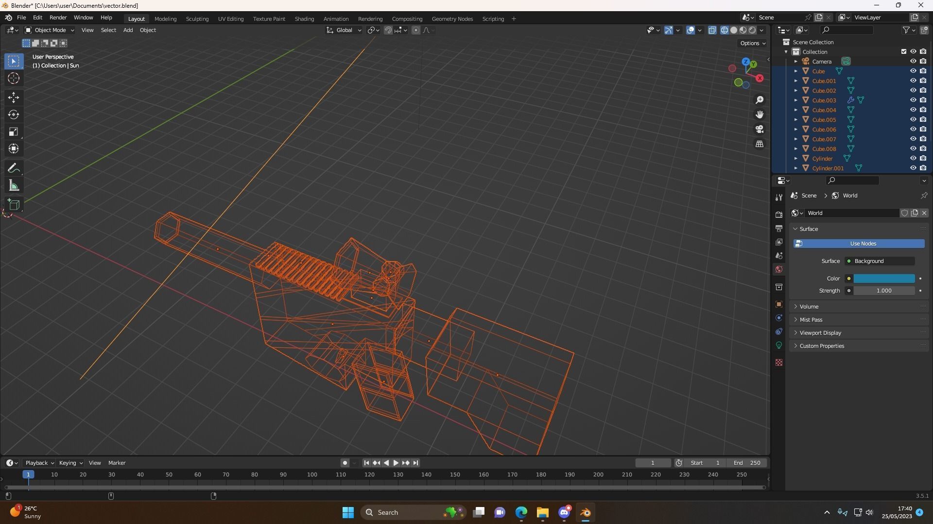 Vector Free low-poly 3D model_15