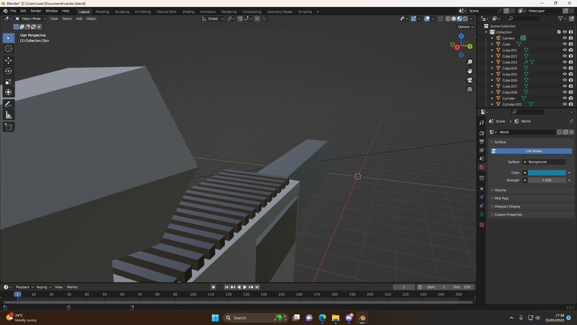 Vector Free low-poly 3D model_10