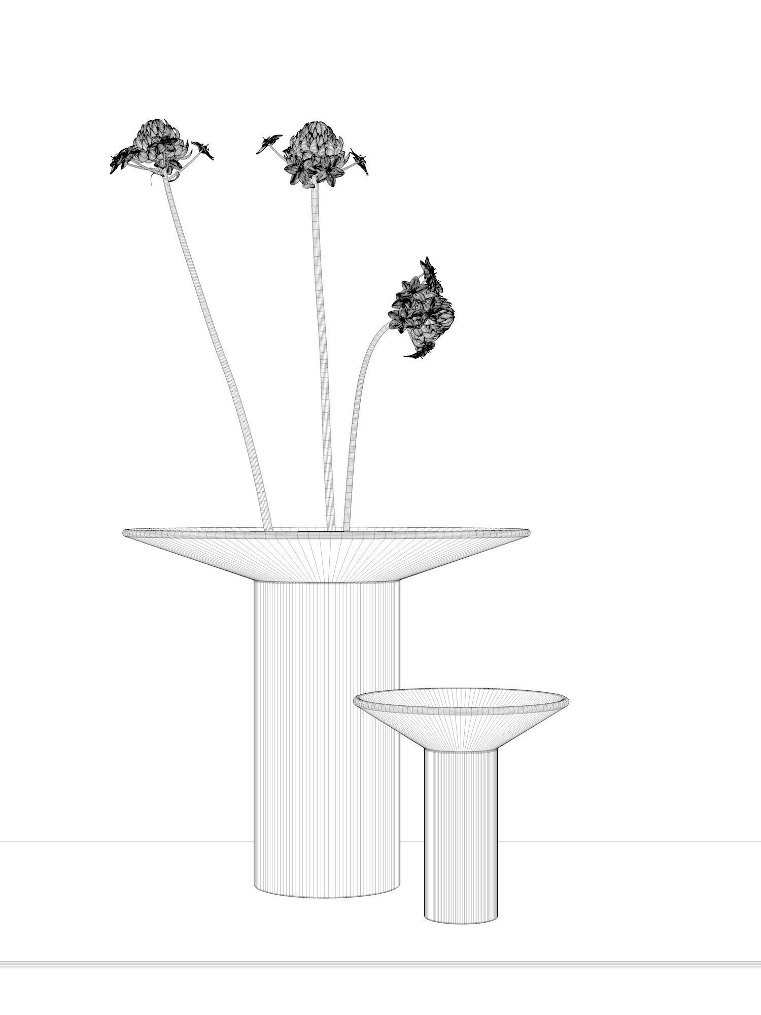 Vase Set 135 3D model_3