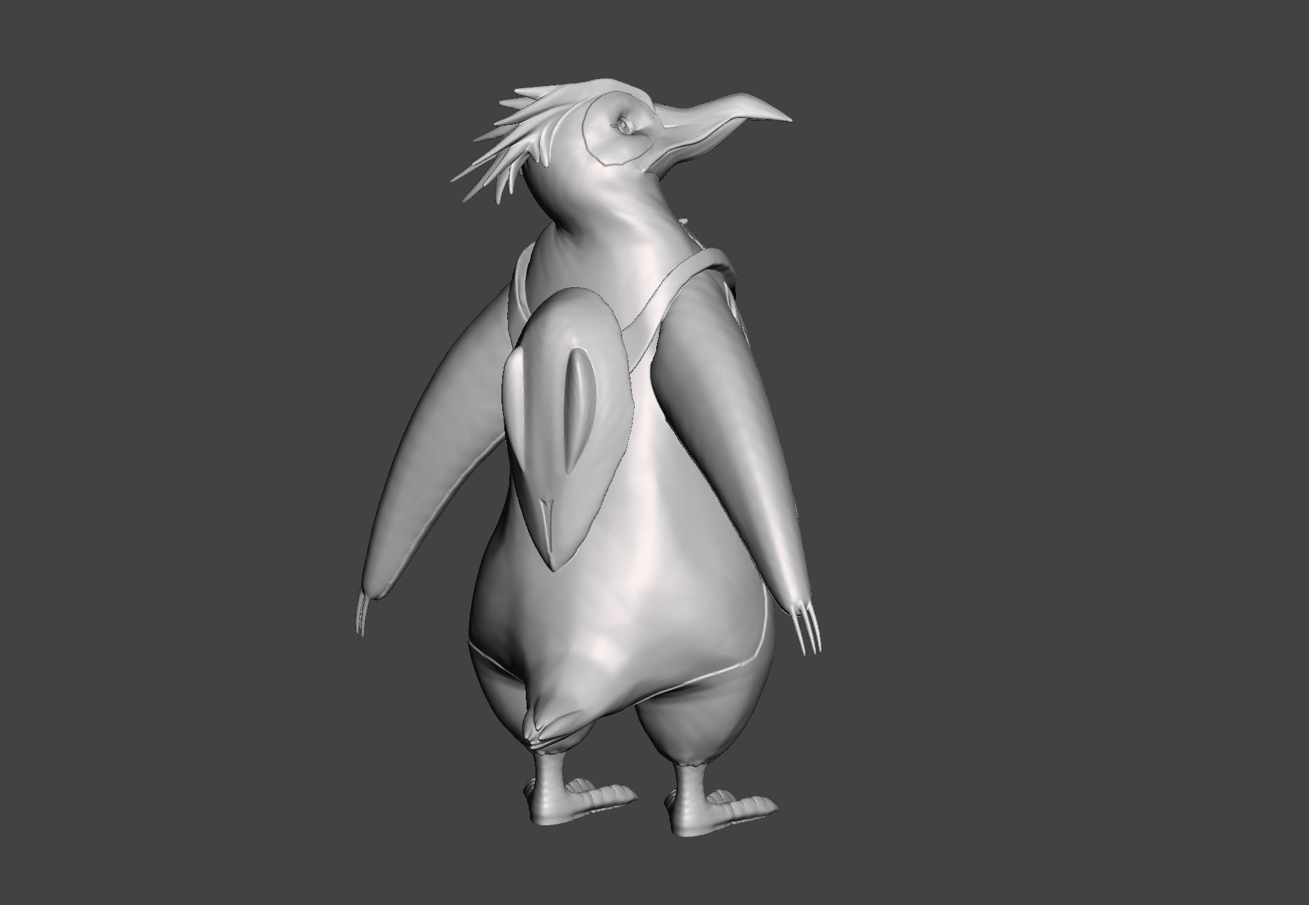 PENPEN - EVANGELION NEON GENESIS PEN2 EVA PENGUIN - HI-POLY STL 3D print model_25