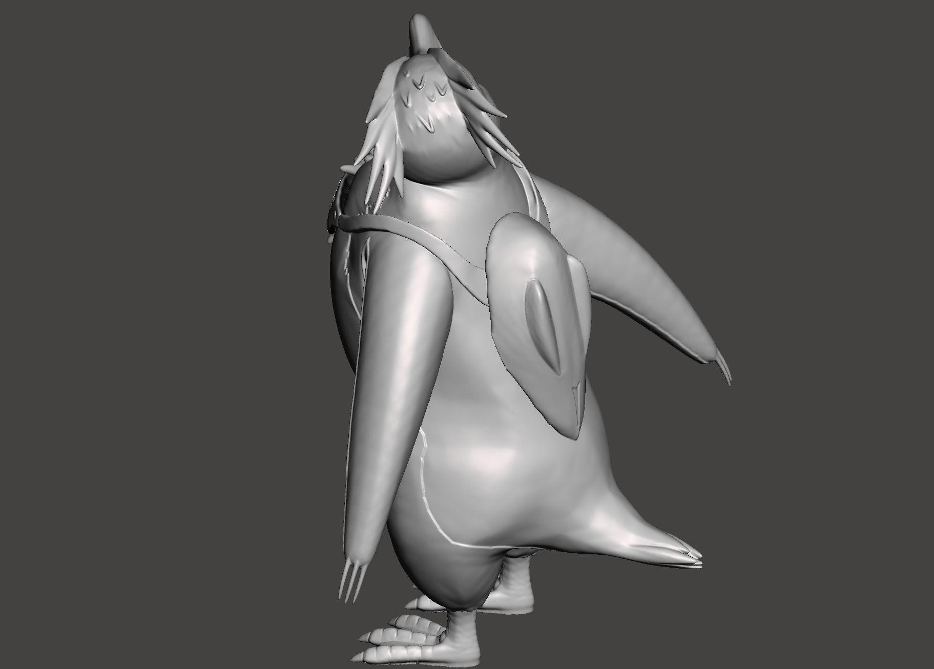 PENPEN - EVANGELION NEON GENESIS PEN2 EVA PENGUIN - HI-POLY STL 3D print model_8