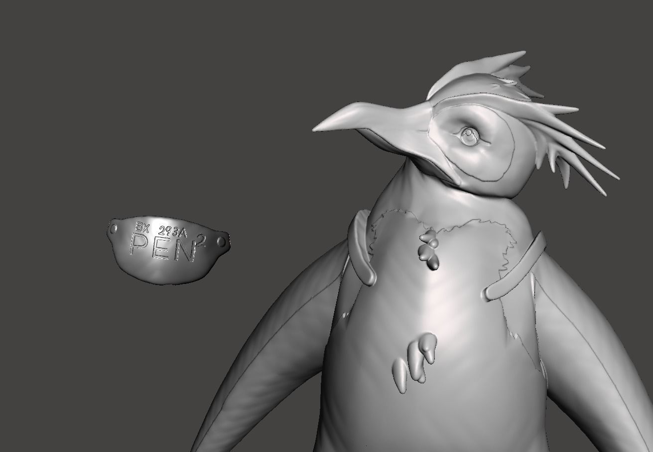 PENPEN - EVANGELION NEON GENESIS PEN2 EVA PENGUIN - HI-POLY STL 3D print model_19