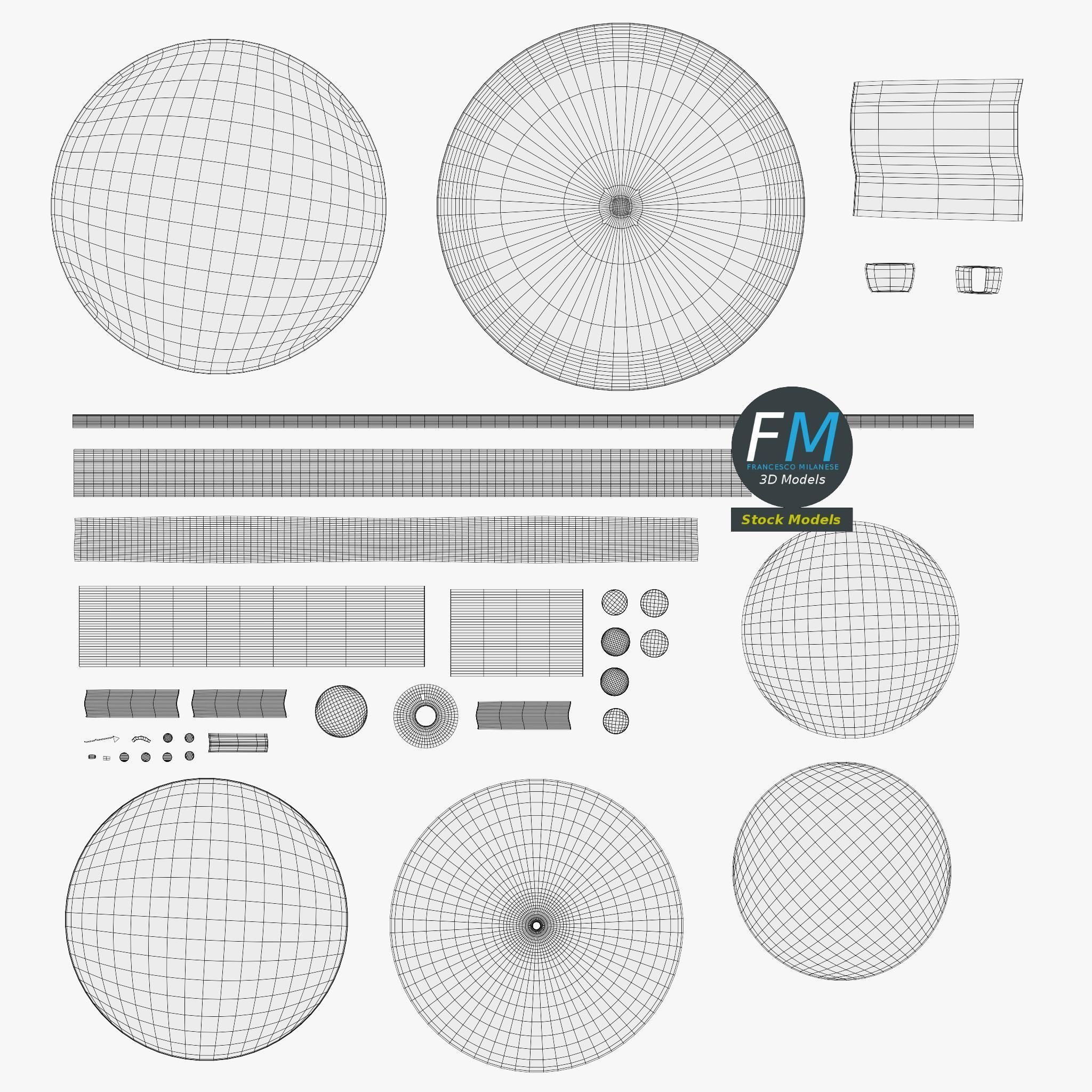 Diner stool 1 3D model_11
