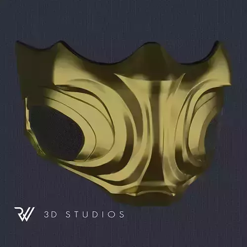 Scorpion Mask MK1 2023 - STL File 3D print model