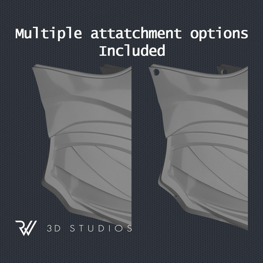 Scorpion Mask MK1 2023 - STL File 3D print model_6