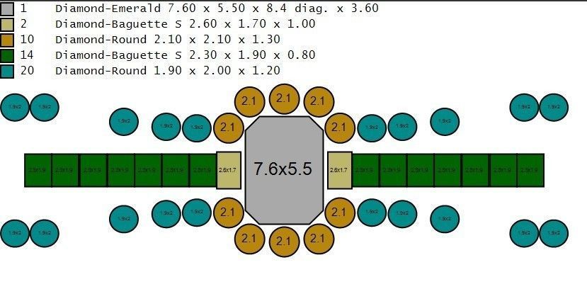 rose gold diamond ring 3d print model 3D print model_10