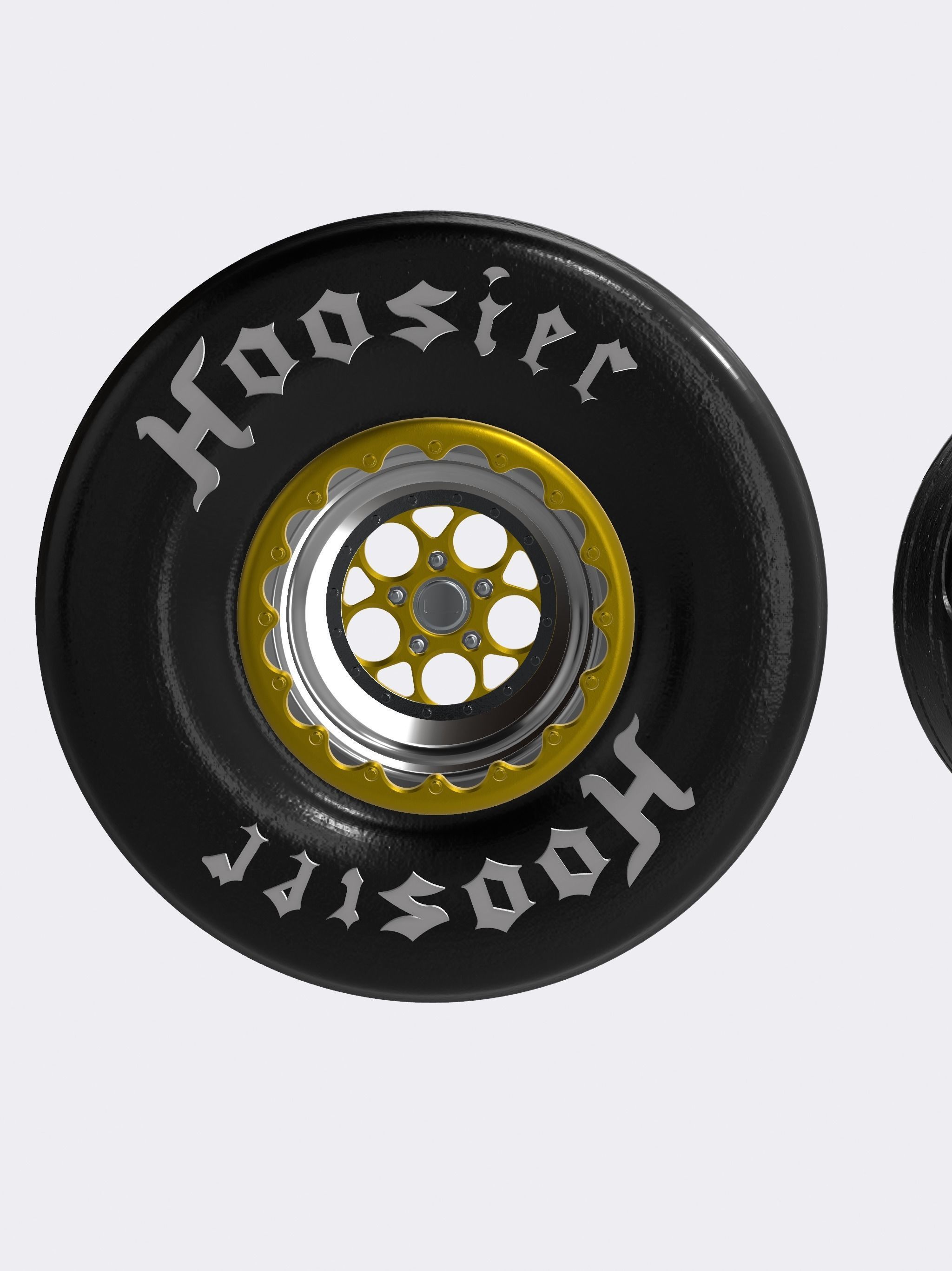 1967 Nova PROMOD Wheel N tire set Weld Magnum 3D print model_22