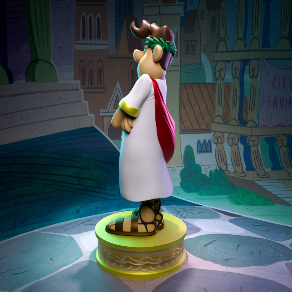 Gus Holiday - The Roman Holidays 3D print model_2