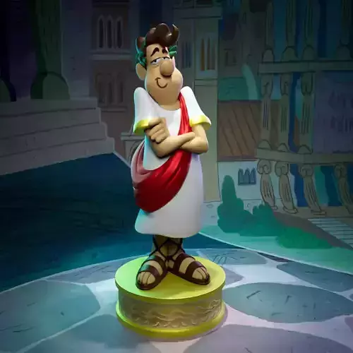 Gus Holiday - The Roman Holidays 3D print model