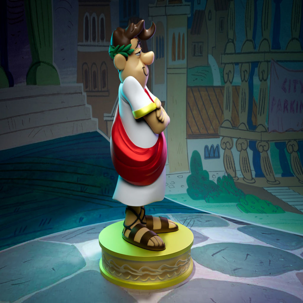 Gus Holiday - The Roman Holidays 3D print model_1