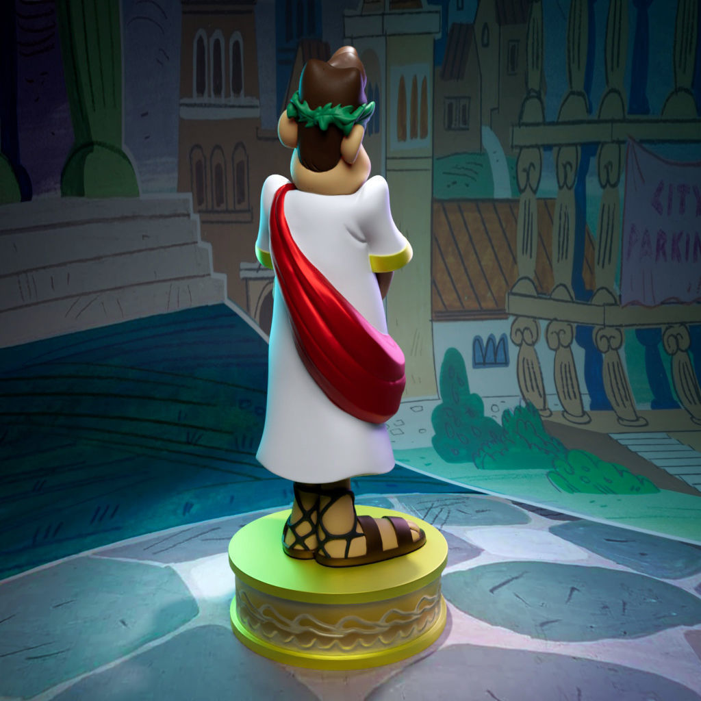 Gus Holiday - The Roman Holidays 3D print model_3