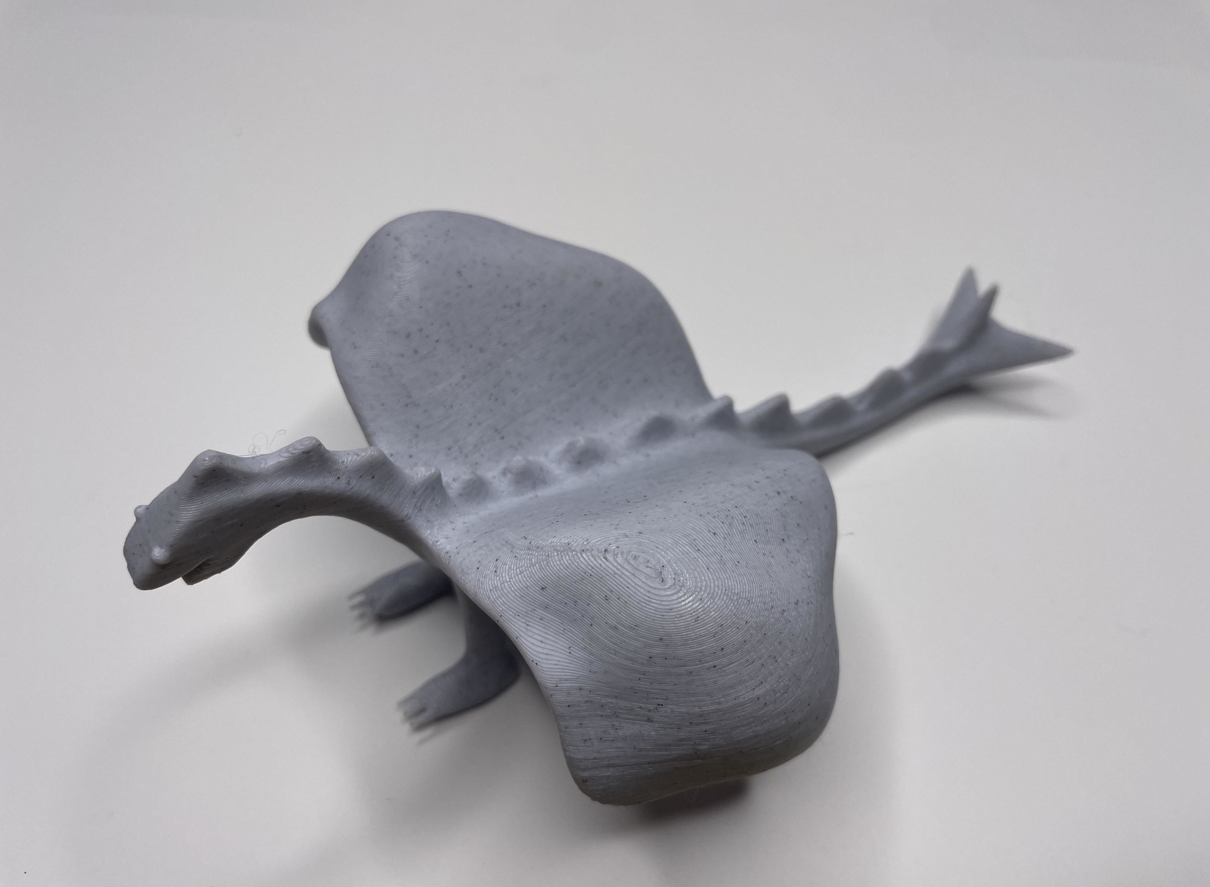 Low Poly Dragon Free low-poly 3D model_1