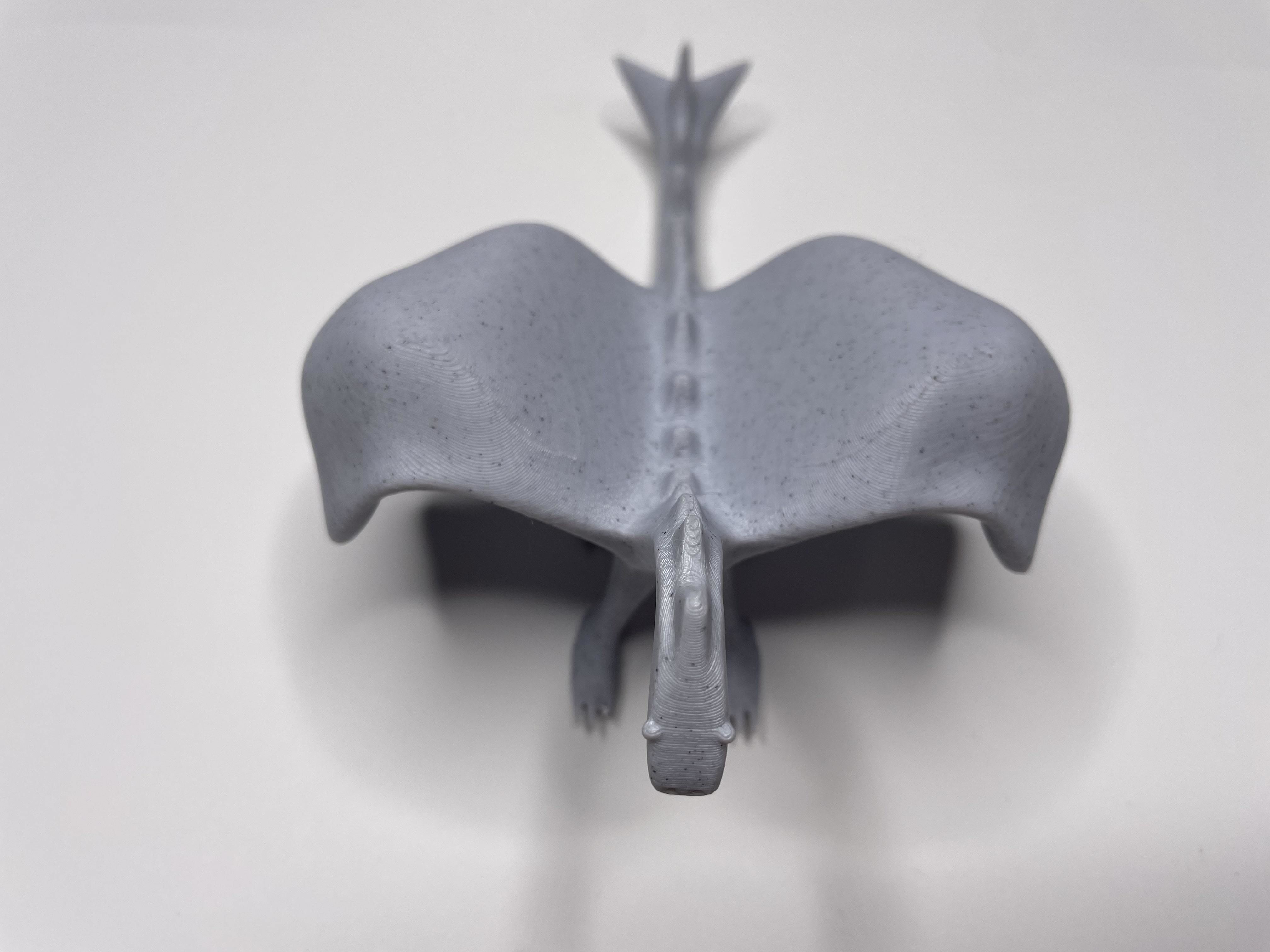 Low Poly Dragon Free low-poly 3D model_4