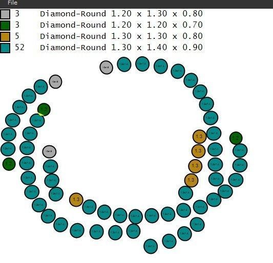 Pearl And Diamond Ring 3D Print Model 3D print model_10