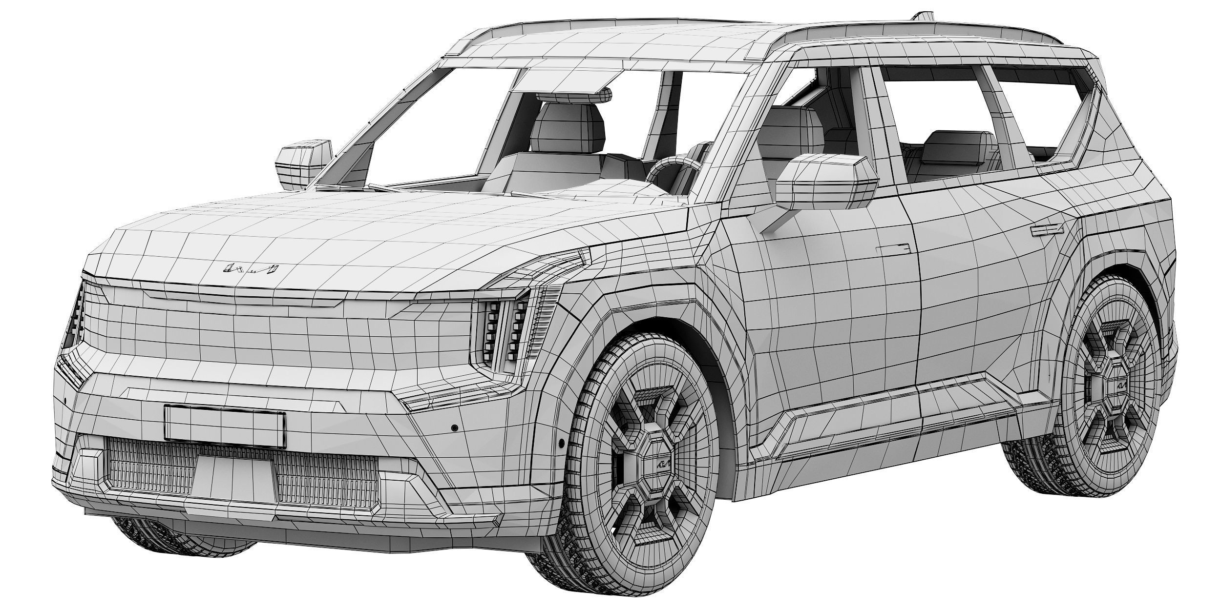 KIA EV9 3D model_13
