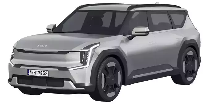 KIA EV9 3D model