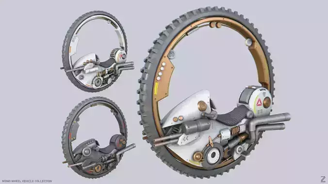 Mono wheel vehicle collection