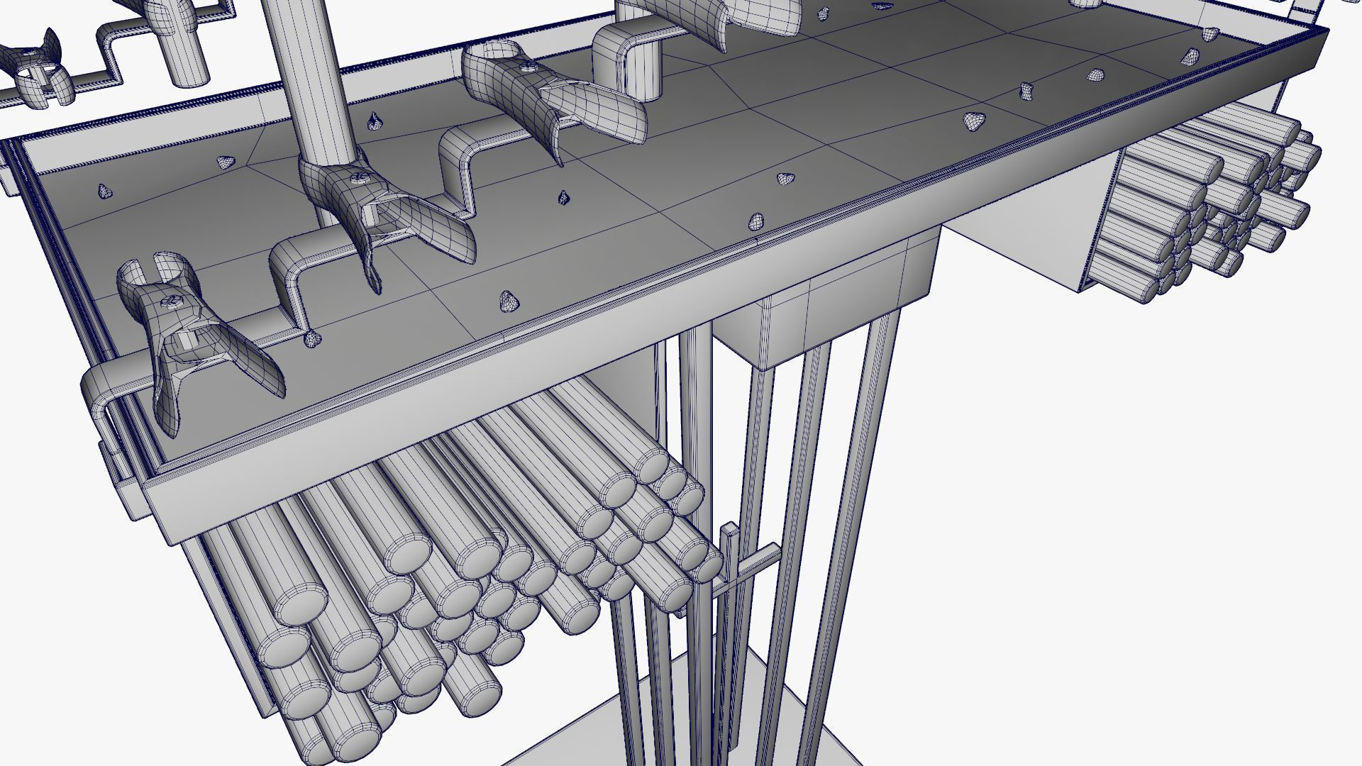 Old candle holder 3D model_20